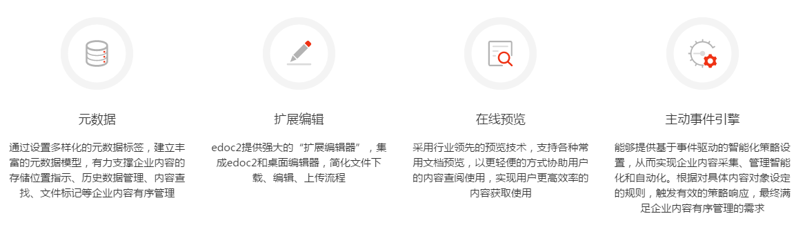 edoc2易道企業(yè)數(shù)據(jù)內(nèi)容管理平臺